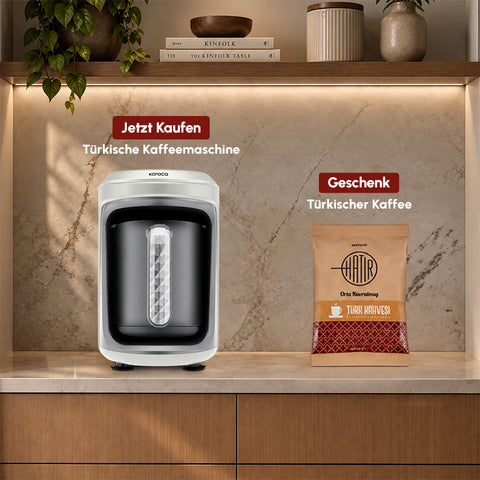Karaca Hatır Hüps Quartz – Milch-Türkischer-Kaffee-Maschine Creamy