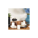 Karaca Snow 12 teiliges Kaffeetassen Set für 6 Personen