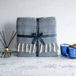 Karaca Home Levi Dark Blue Double Bed Pique