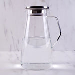 Karaca Borosilicate Glass Stainless Steel Water Jug 1700 ml