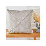 Sarah Anderson Louisa Grey Velvet Texture Cushion