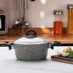 Karaca Dark Silver Bio Granite 20 cm Pot