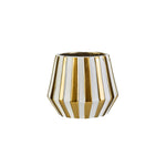 Karaca Nature White Gold Vazo 15x15x12 Cm