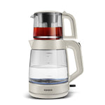 Karaca Glass Tea XL 2in1 Glass Tea Maker and Kettle Starlight