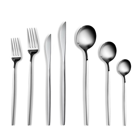 Karaca Orion Platinum 84-Piece Cutlery Set for 12 People

