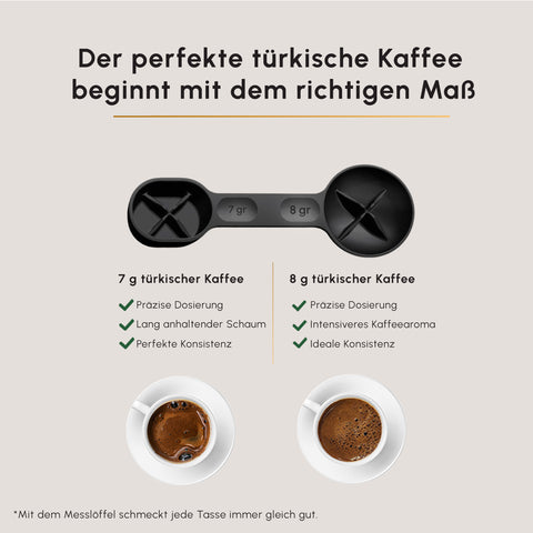 Karaca Hatır Perfetto Espresso und Türkischer Kaffee Maschine INOX