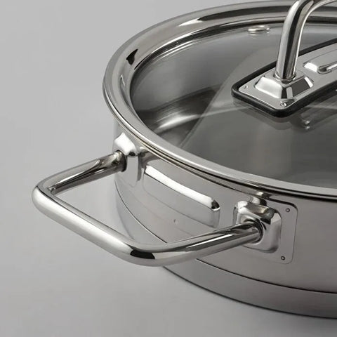 Jumbo Assos 6-Piece Midi Steel Double-Handled Egg Pan Set
