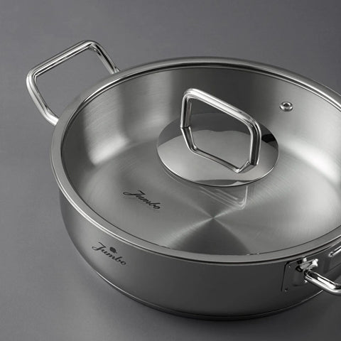 Karaca Doha 17-Piece Stainless Steel Cookware Set