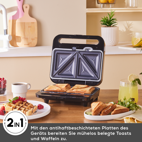 Karaca Tote Sandwich and Waffle Maker  