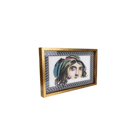 Karaca Zeugma Çingene Kız (Zigeunermädchen) Tablett 25x40 cm