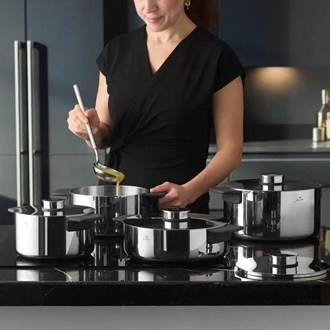 Jumbo Infinity 3PLY 8-Piece Induction Base Stainless Steel Cookware Set