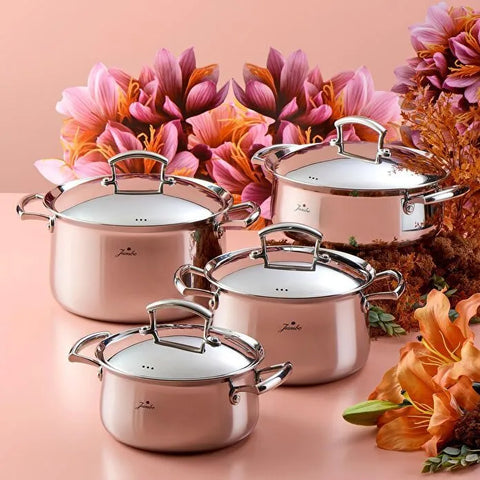 Jumbo Flame 4-teiliges Topf-Set