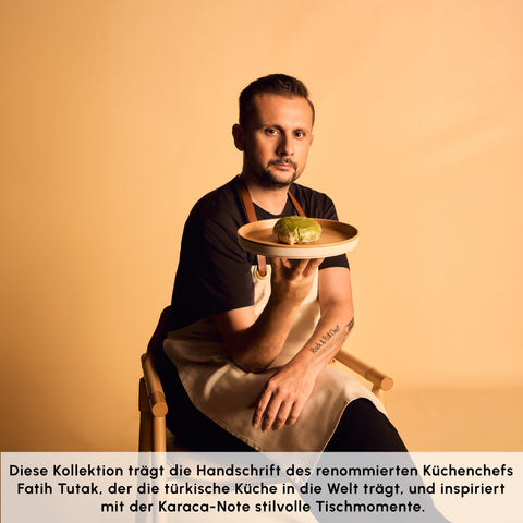 Karaca x Fatih Tutak Earth Collection 57-teiliges Tafelservice für 12 Personen