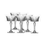 RCR Timeless 6-Piece Champagne Glass Set 260 ml