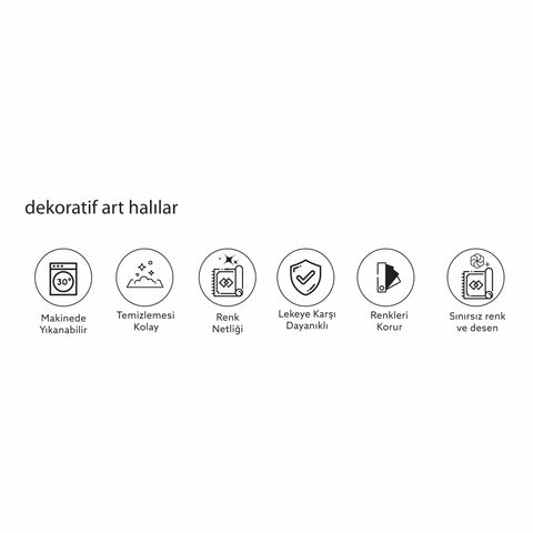 Kaşmir Halı Decorativ Art Türkmen Hazar Teppich 120x180 cm