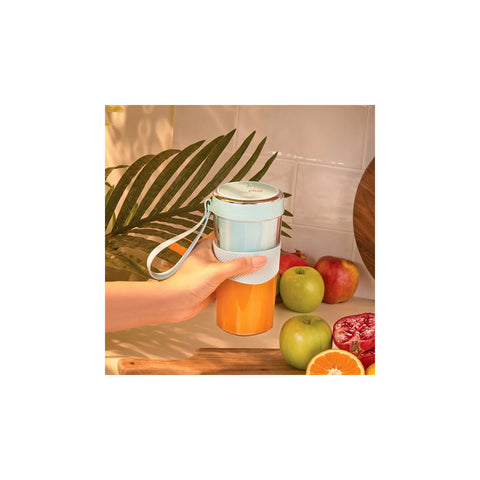 Cookplus Blue Wiederaufladbarer Smoothie Mixer, 400ml, 60W