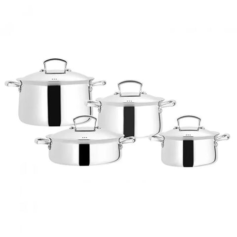 Jumbo Flame 4-teiliges Topf-Set