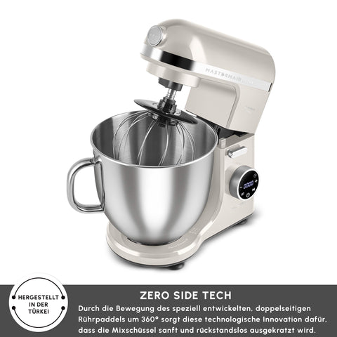 Karaca Mastermaid Chef Ultra D2000W Stand Mixer with Digital Display Starlight 7L