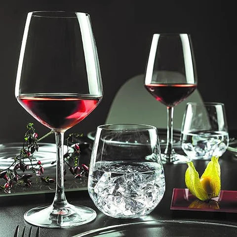 RCR Universum 6-teiliges Trinkglas-Set, 430 ml, Transparent