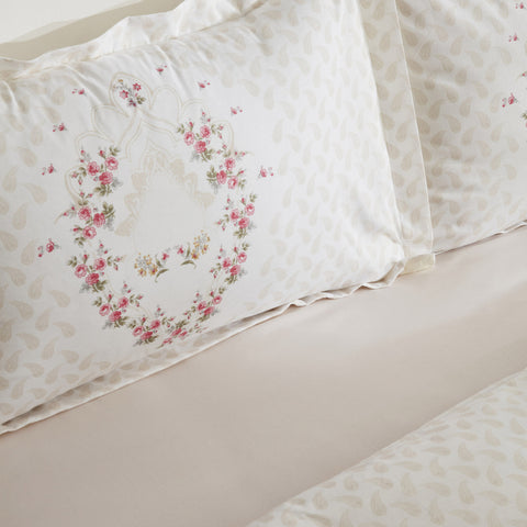 Karaca Home Sonya  %100 Pamuk Çift Kişilik Nevresim Takımı Yeşil
 