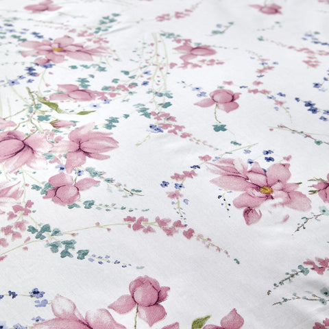 Karaca Home Dalila 100% Cotton Double Bed Duvet Cover Set Pink
 