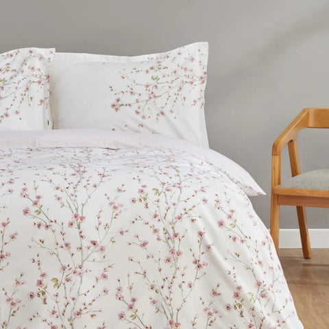 Karaca Home Annata Somon %100 Pamuk Çift Kişilik Nevresim Takımı