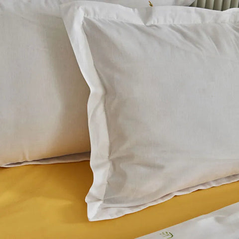 Karaca Herbal Bettwäsche-Set aus 100 % Baumwolle mit Tagesdecke, Doppelbett, Grün
