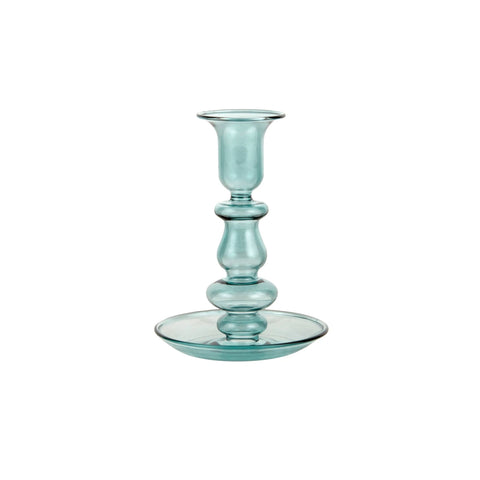 Karaca Home Alyce Glass Candleholder Green 13x10 cm