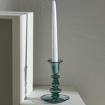 Karaca Home Alyce Glass Candleholder Green 13x10 cm