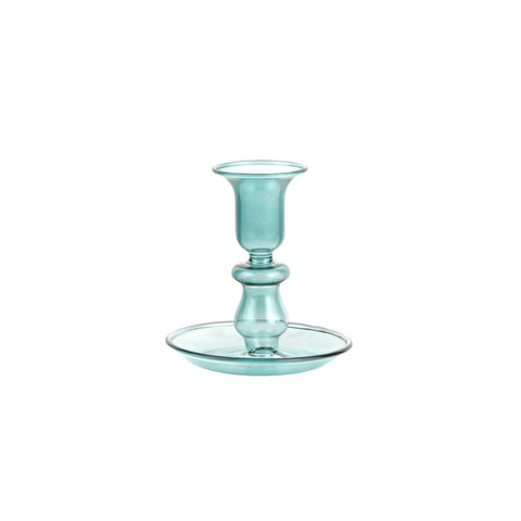 Karaca Home Alyce Glass Candleholder Green 10x10 cm