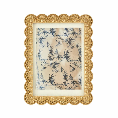 Karaca Home Allison photo frame gold 16x21 cm