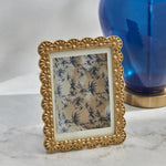 Karaca Home Allison photo frame gold 16x21 cm