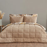 Karaca Home Lydia Double Stripe Comfort Set Beige
 