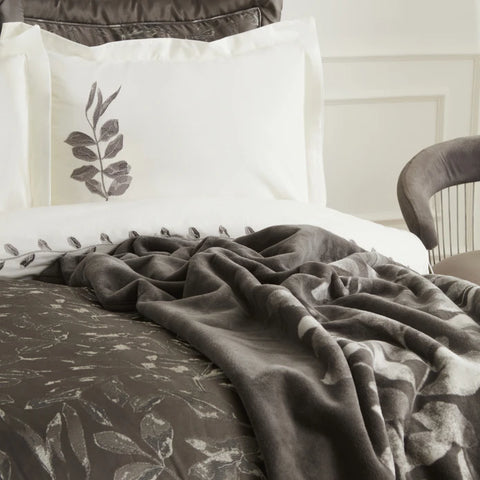 Karaca Home Gardenia 8-Piece Bridal Set Anthracite
 