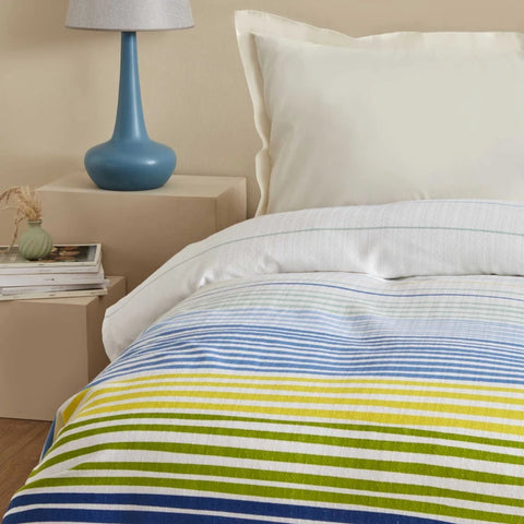 Karaca Home Elvis 100% Baumwolle Doppelbett Einzelbettdecke Multicolor