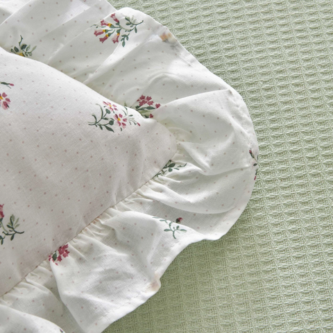 Karaca Home Lidya, 100% Baumwolle Doppelbett Tagesdecke Set, Grün