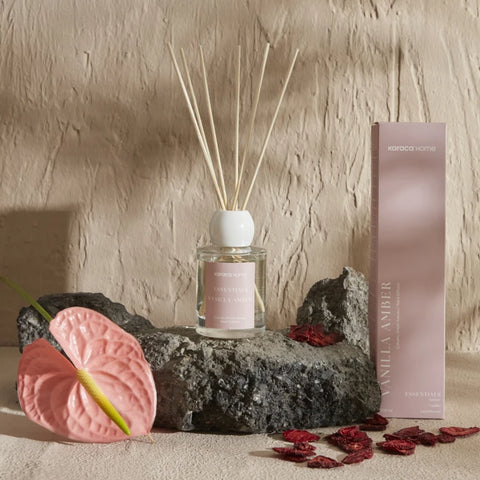 Karaca Home Essentials Vanilla Amber Reed Diffuser 100 ml
 