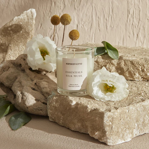Karaca Home Essentials Silk Musk Scented Candle  