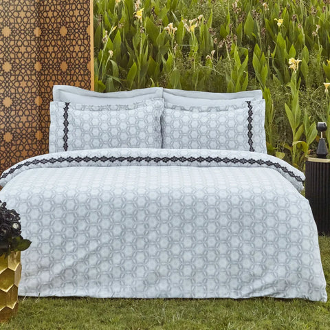 Karaca Rodeni 100 % Türkische Baumwolle Bettbezug-Set, Doppelbett, Mehrfarbig