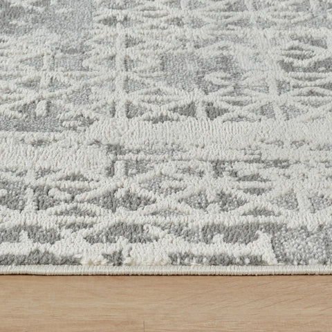 Kaşmir Halı 7/24 Sahara Marta Gri 80x150 cm  