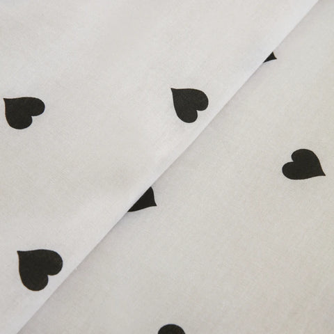 Sarah Anderson Amour Double Duvet Cover Set Black 200x220 Cm