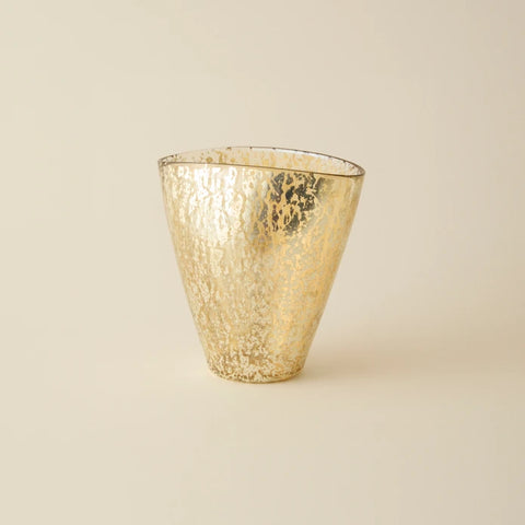 Karaca Home Jolie Vase Gold 23X13,5X23 cm