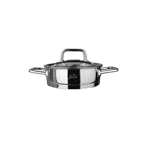 Jumbo Assos 6-Piece Midi Steel Double-Handled Egg Pan Set