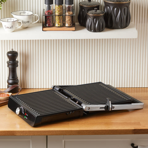 Homend Grilliant 1346H Inox Gövdeli Döküm Plakalı Tost ve Izgara Makinesi
