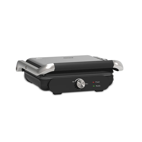 Homend Grilliant 1366H Stainless Steel Body Removable Cast Iron Plate Toaster and Grill Machine
 