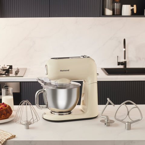 Homend Vintage Profashion  3027H, Küchenchef, Creme, 1500W, 5,5L