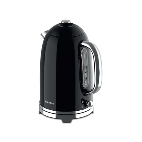 Homend Vintage Heatrow 1627H, Wasserkocher, Schwarz, 2200W