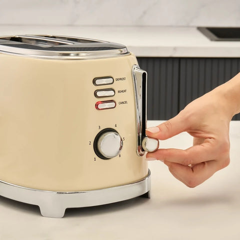Homend Vintage Breadfast 1527H Toaster Cream  