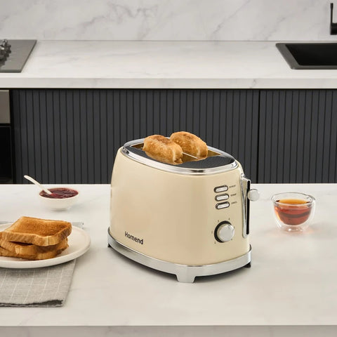 Homend Vintage Breadfast 1527H Toaster Cream  