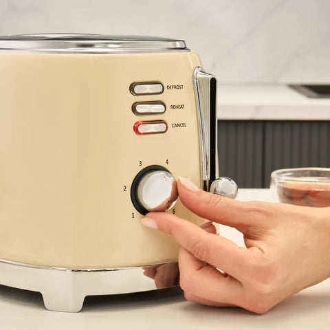 Homend Vintage Breadfast 1527H Toaster Cream  